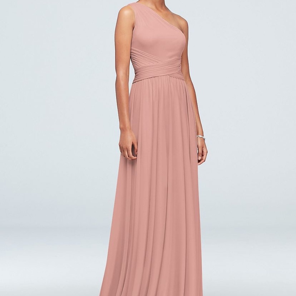 David’s bridal bridesmaid dress